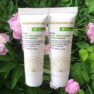 TWO (2) x Goldfaden MD Light Treatment DARK SPOT CORRECTOR Travel Size 10mL *NEW